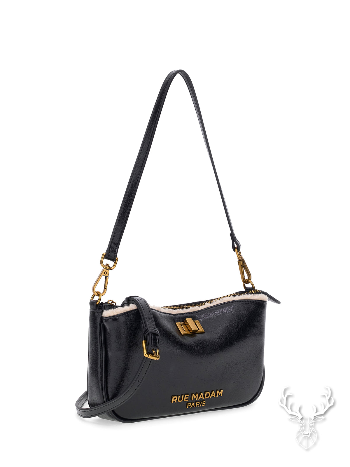 Les Jours Clutch Hiver Black Rue Madam Paris
