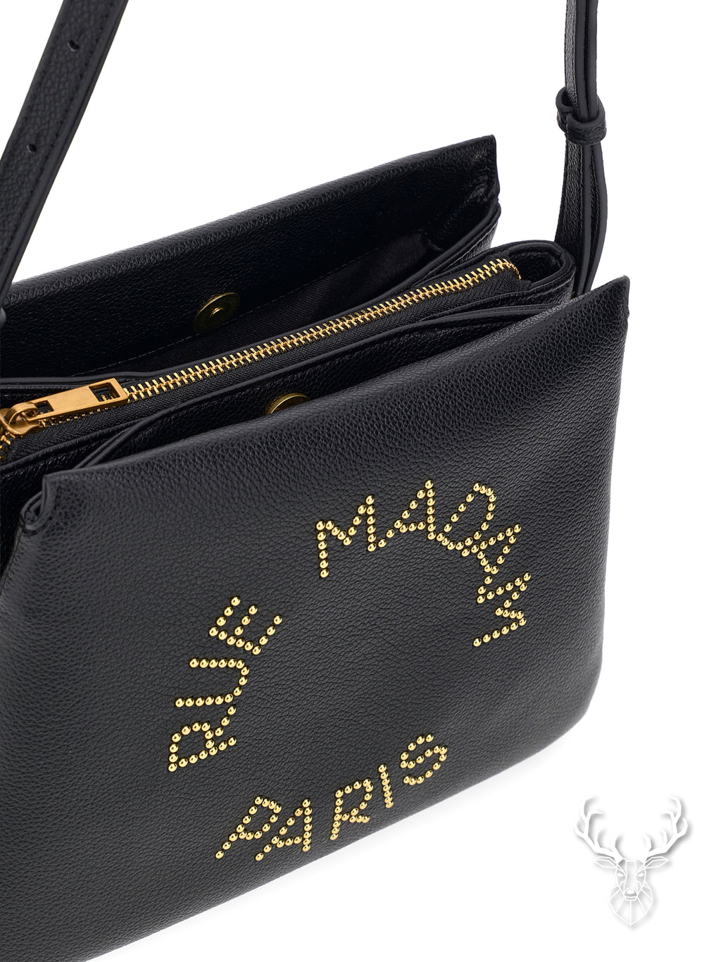 Le Trois Shoulder Bag Black Rue Madam Paris
