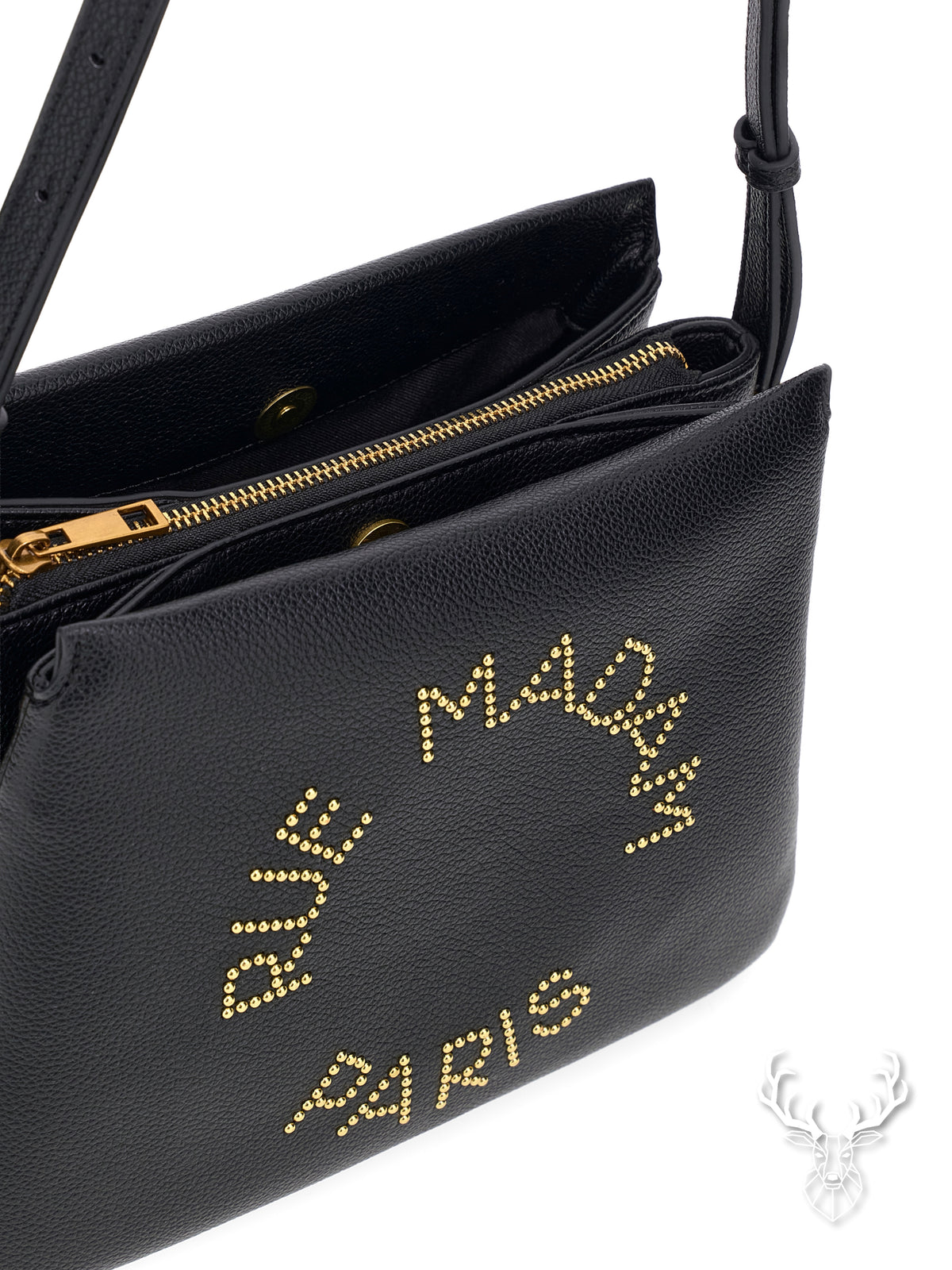 Le Trois Shoulder Bag Black Rue Madam Paris