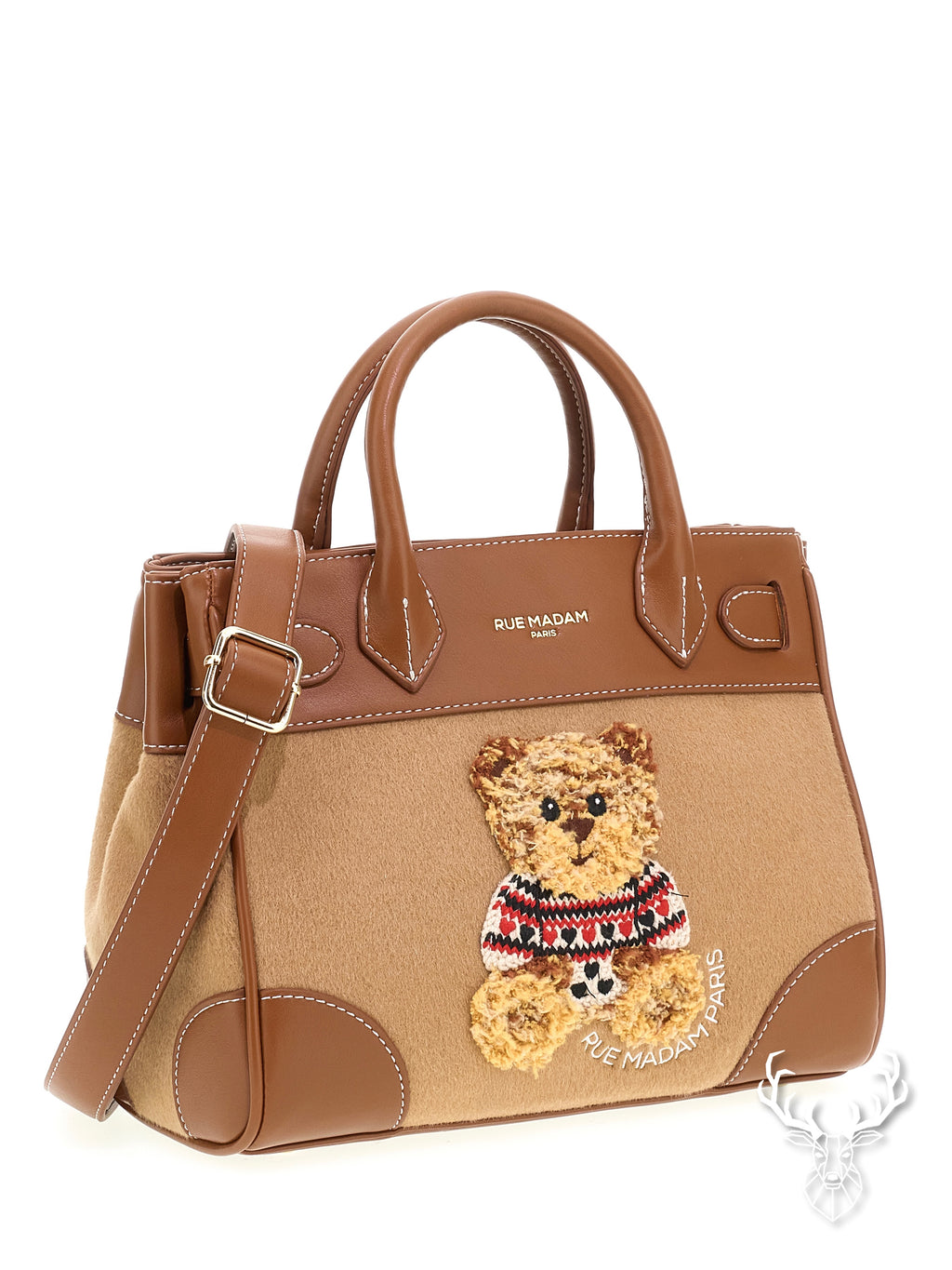 Marvin Love Mini Tote Camel Rue Madam Paris