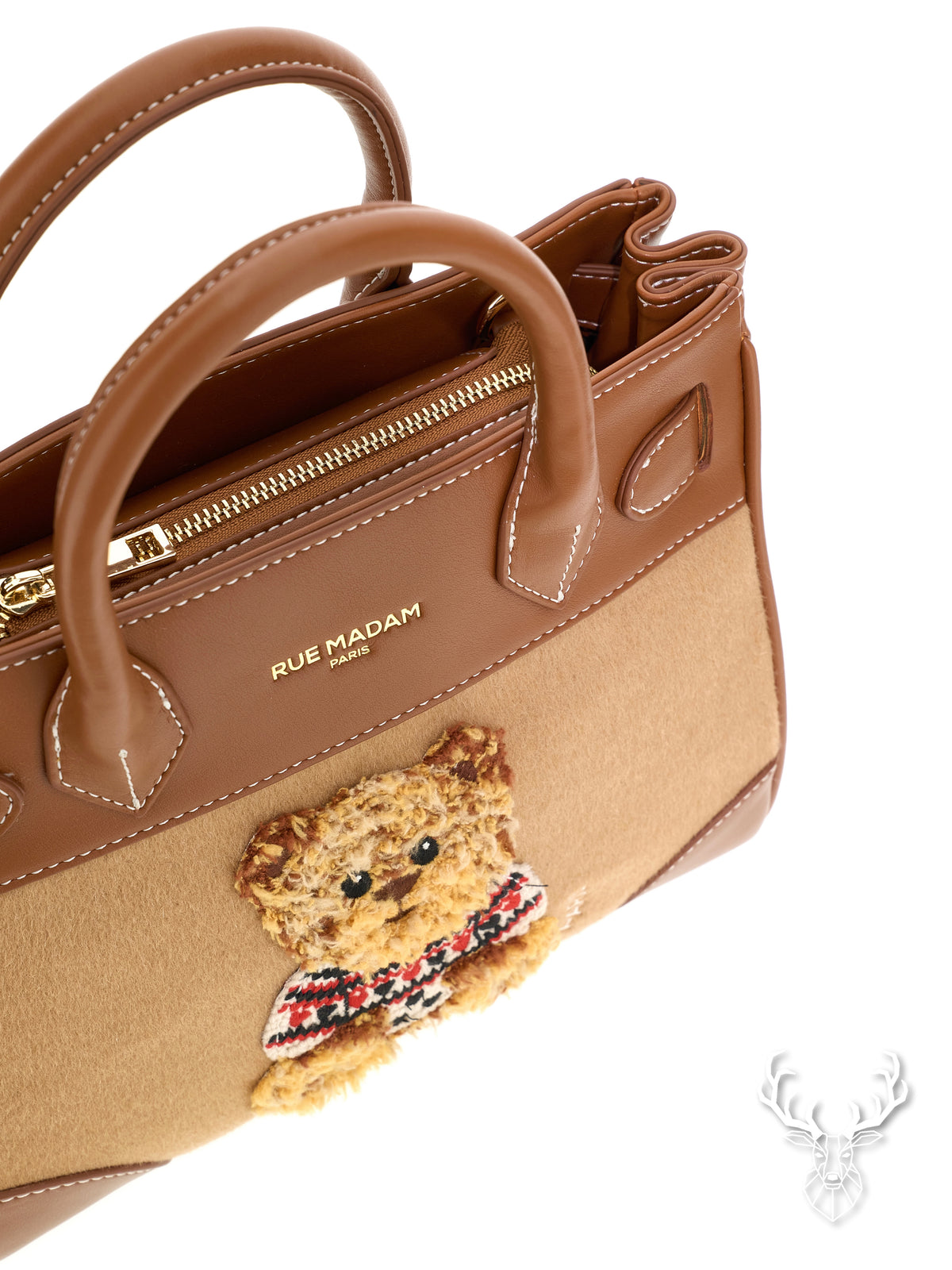 Marvin Love Mini Tote Camel Rue Madam Paris