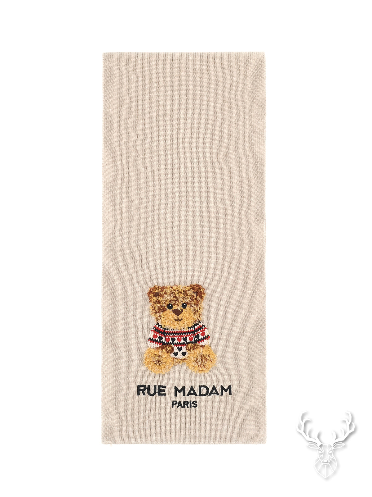 Marvin Love Scarf Beige Rue Madam Paris