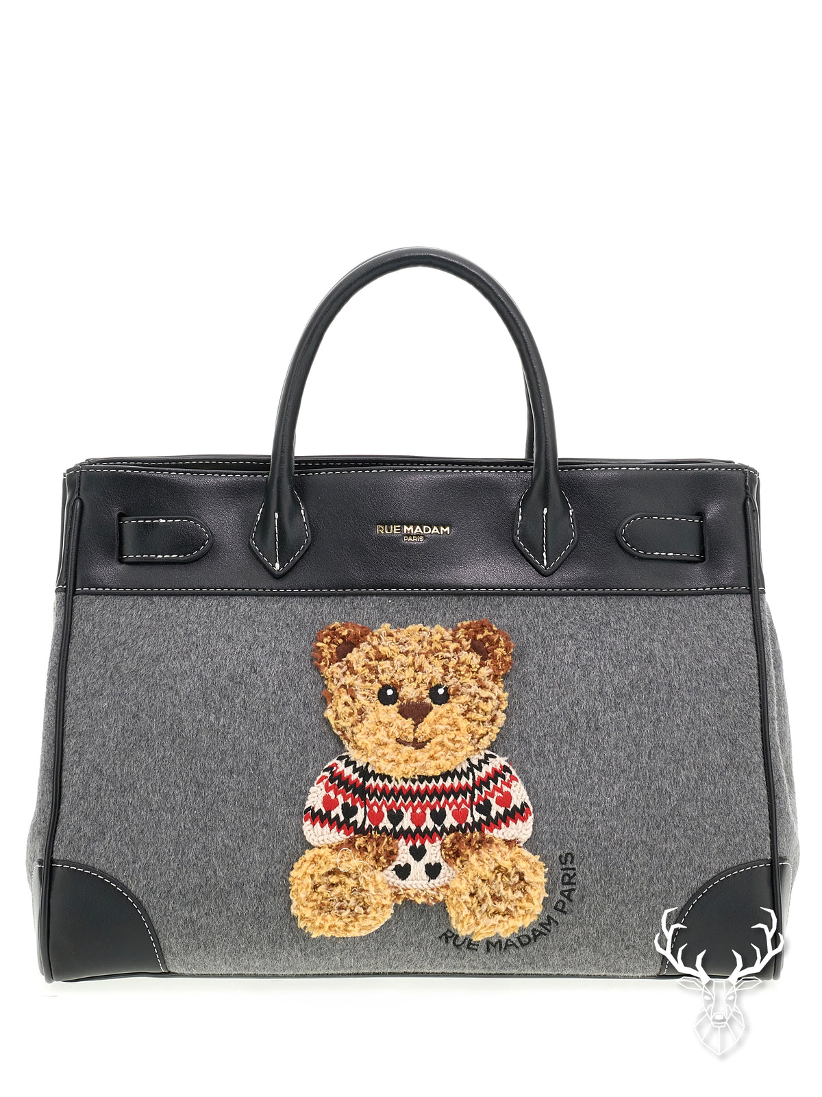 Marvin Love Tote Grey Rue Madam Paris