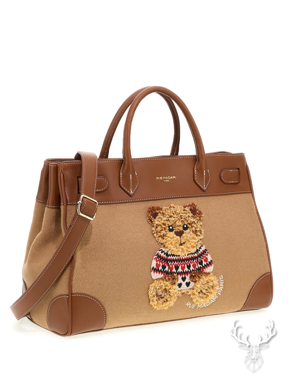 Marvin Love Tote Camel Rue Madam Paris