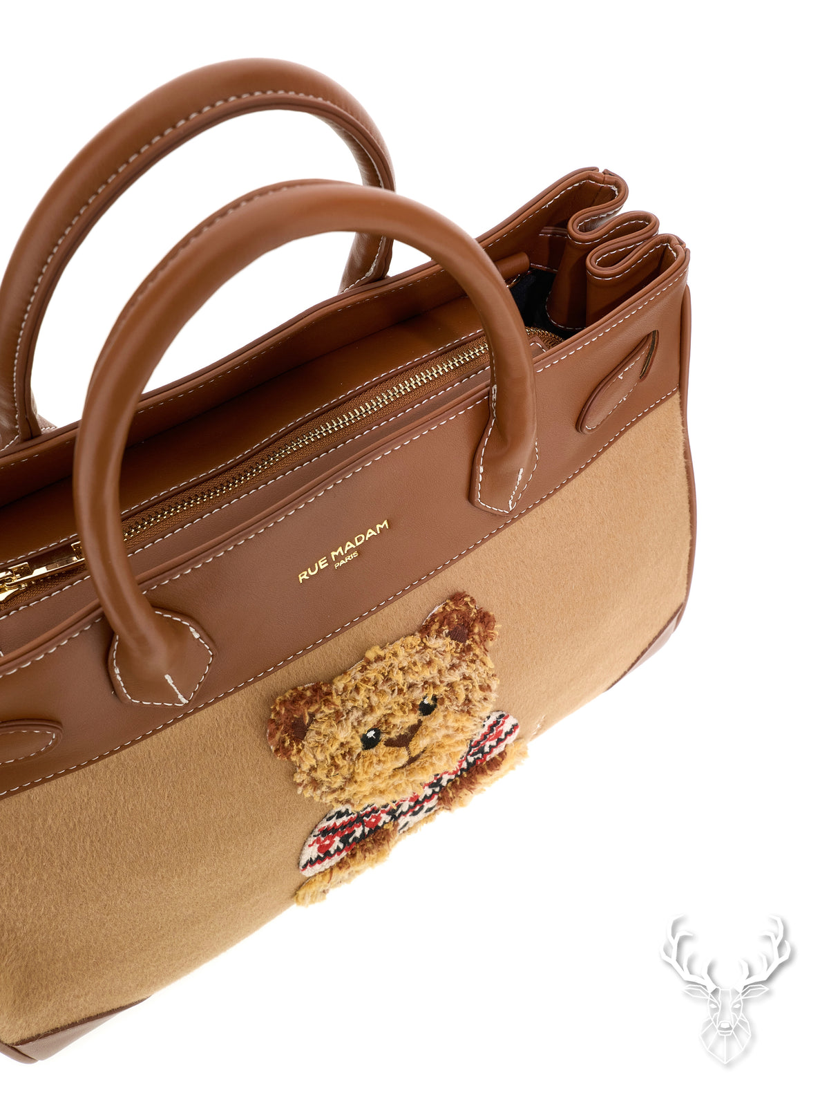 Marvin Love Tote Camel Rue Madam Paris