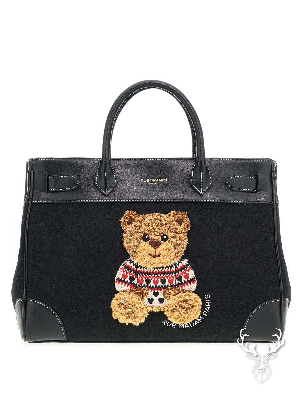 Marvin Love Tote Black Rue Madam Paris