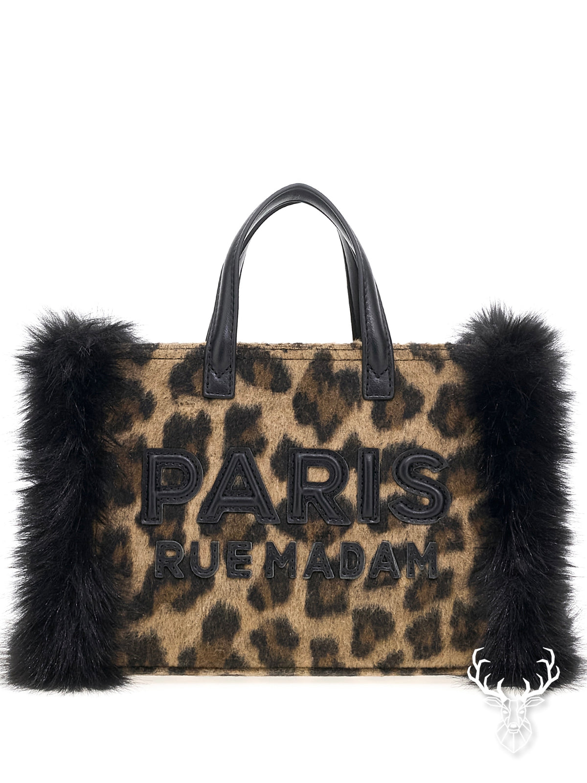 Megeve Mini Tote Leopard Rue Madam Paris
