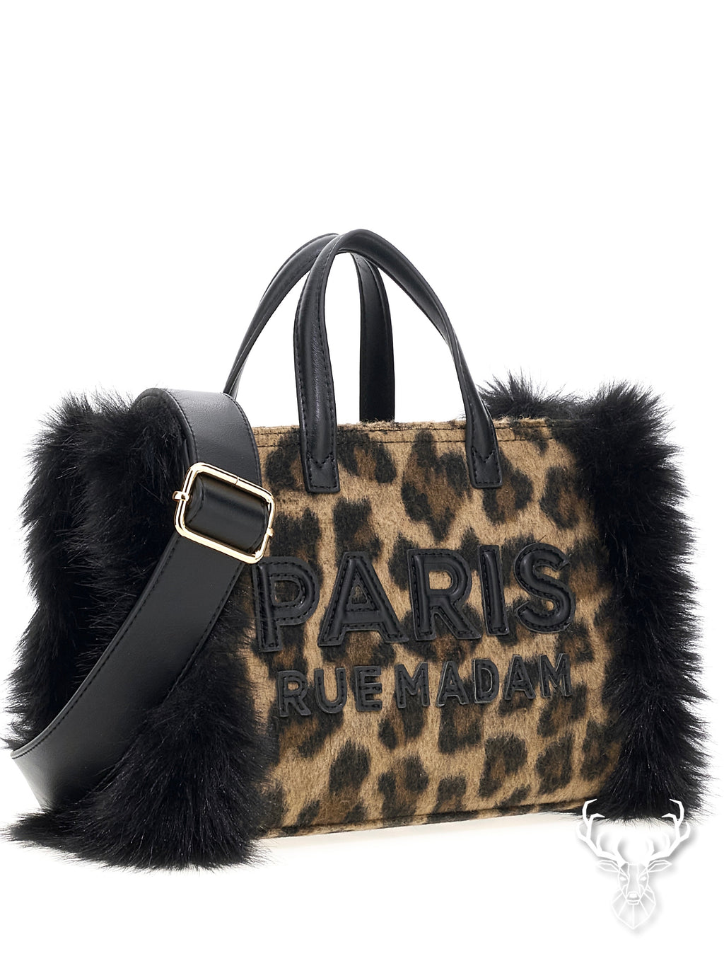 Megeve Mini Tote Leopard Rue Madam Paris