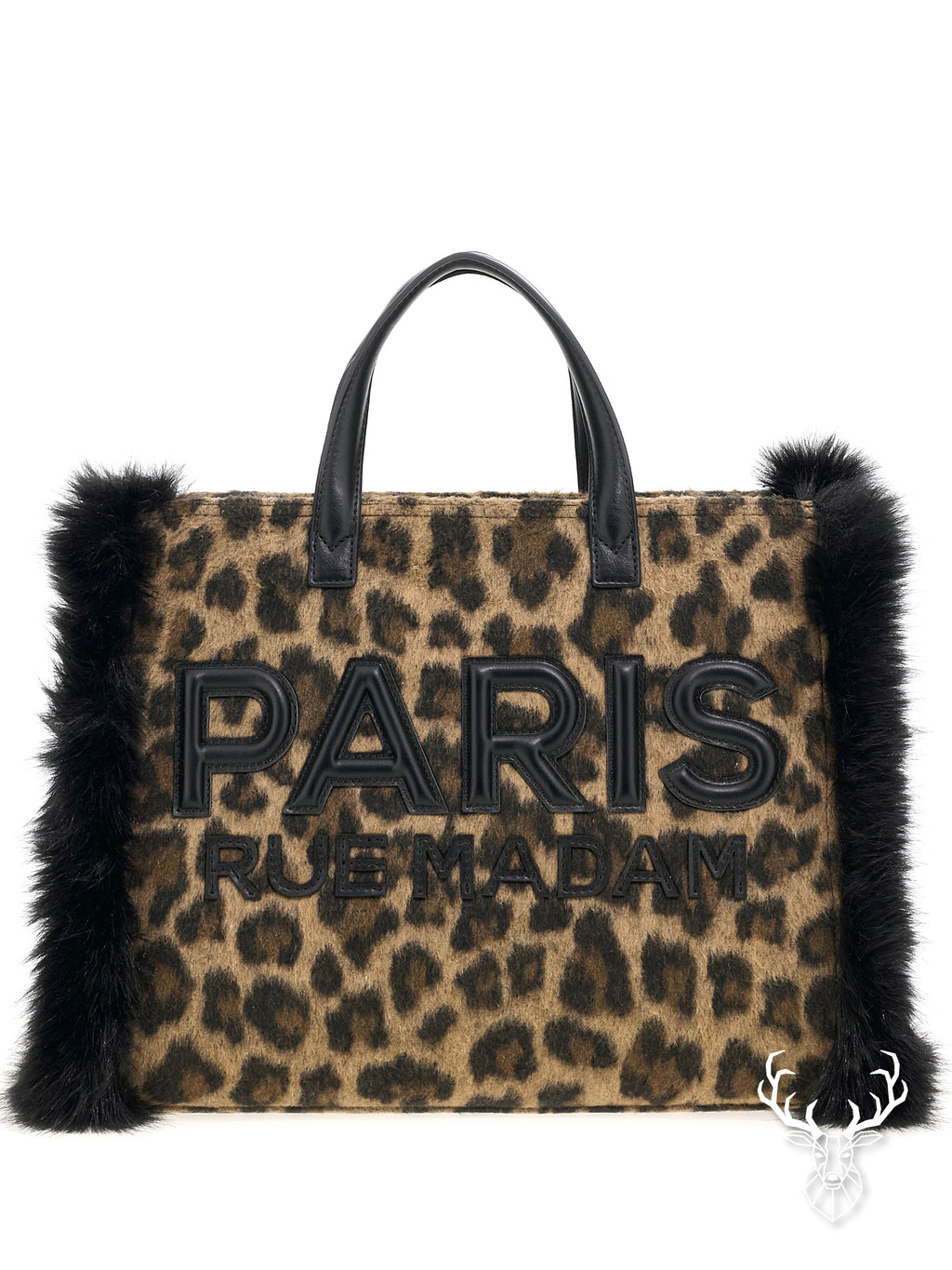 Megeve Tote Leopard Rue Madam Paris