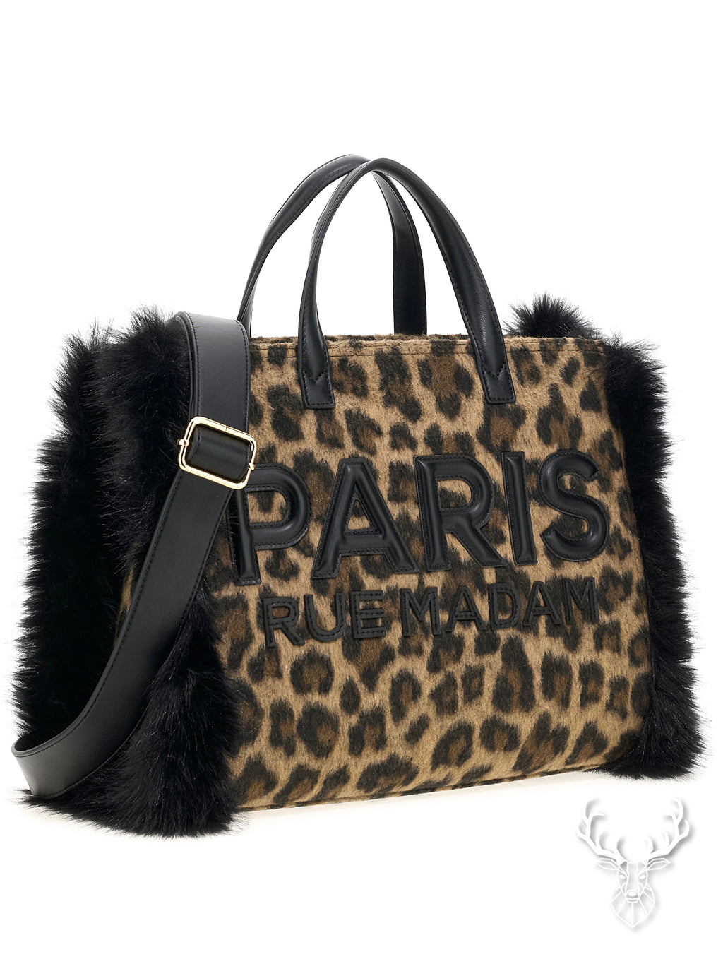 Megeve Tote Leopard Rue Madam Paris