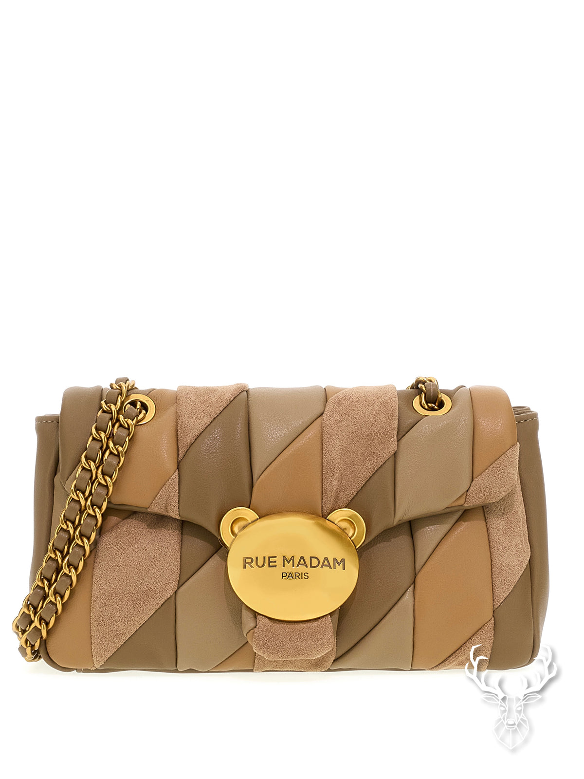 Puffy XL Patchwork Cappuccino Rue Madam Paris