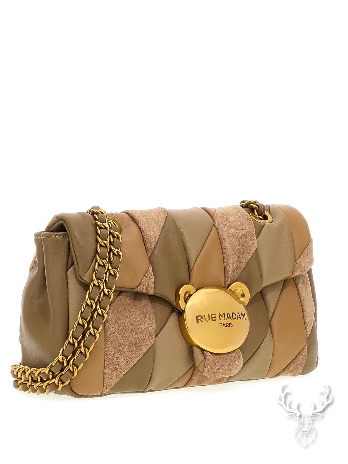 Puffy XL Patchwork Cappuccino Rue Madam Paris