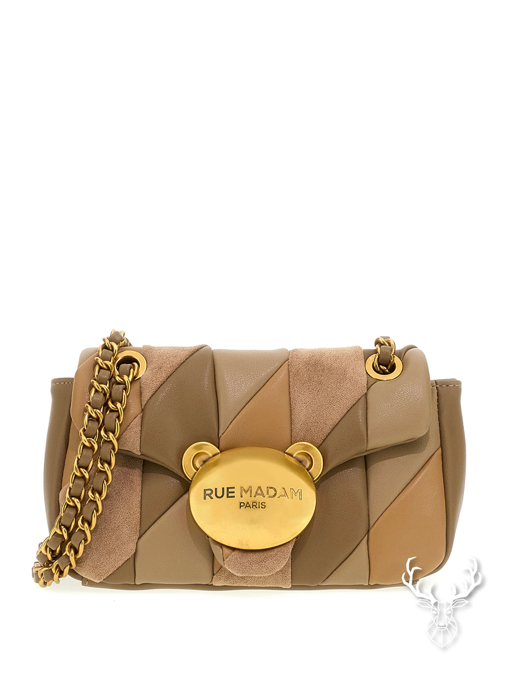 Puffy XS Patchwork Cappuccino Rue Madam Paris