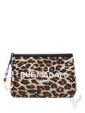 RM Winter Clutch Wild Leopard Rue Madam Paris