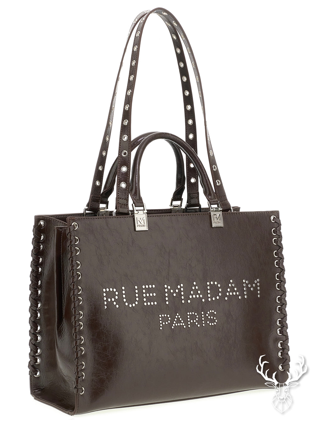 Sioux Tote Dark Brown Rue Madam Paris