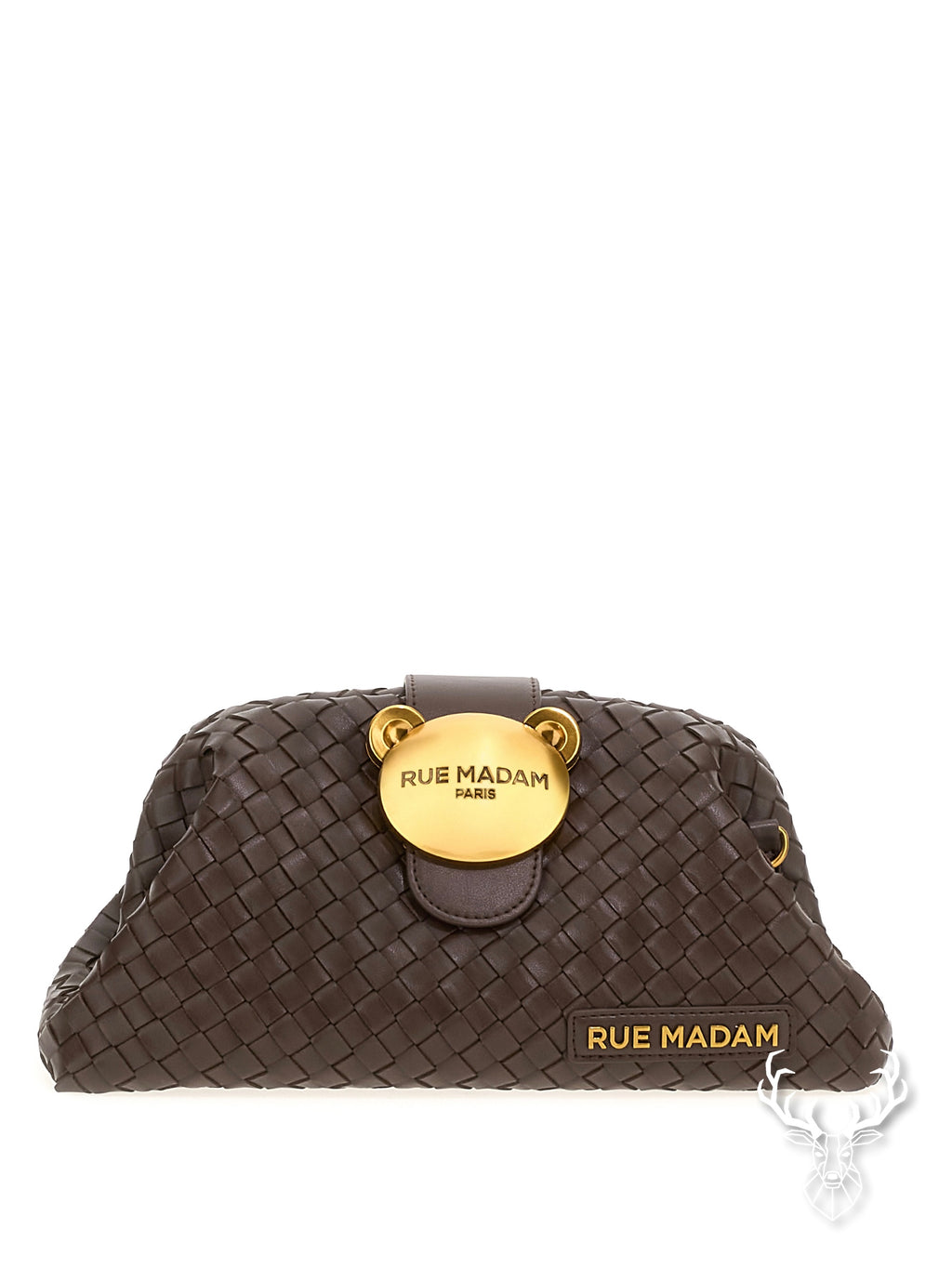 The Pouch Motif Chocolate Rue Madam Paris