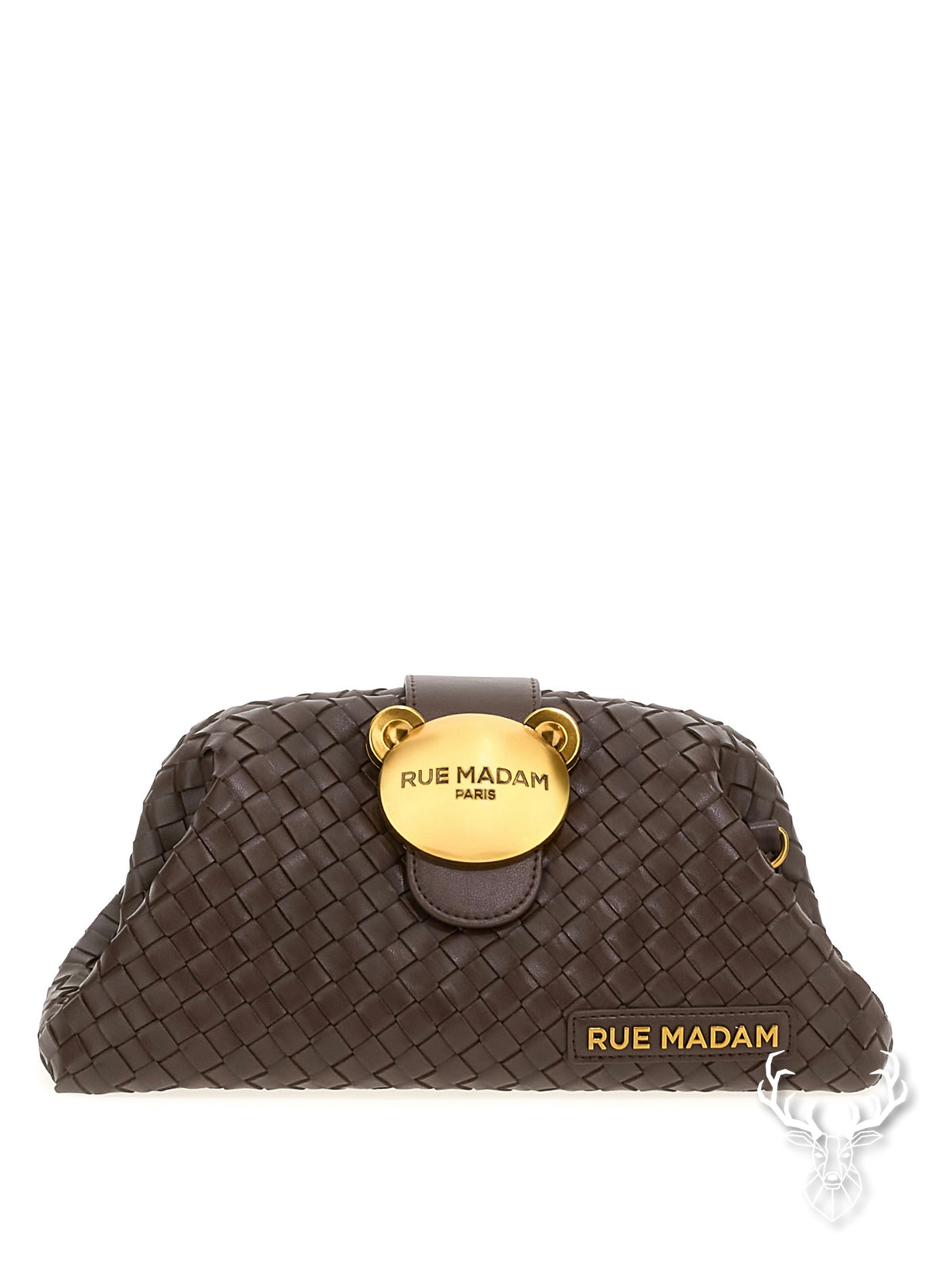 The Pouch Motif Chocolate Rue Madam Paris