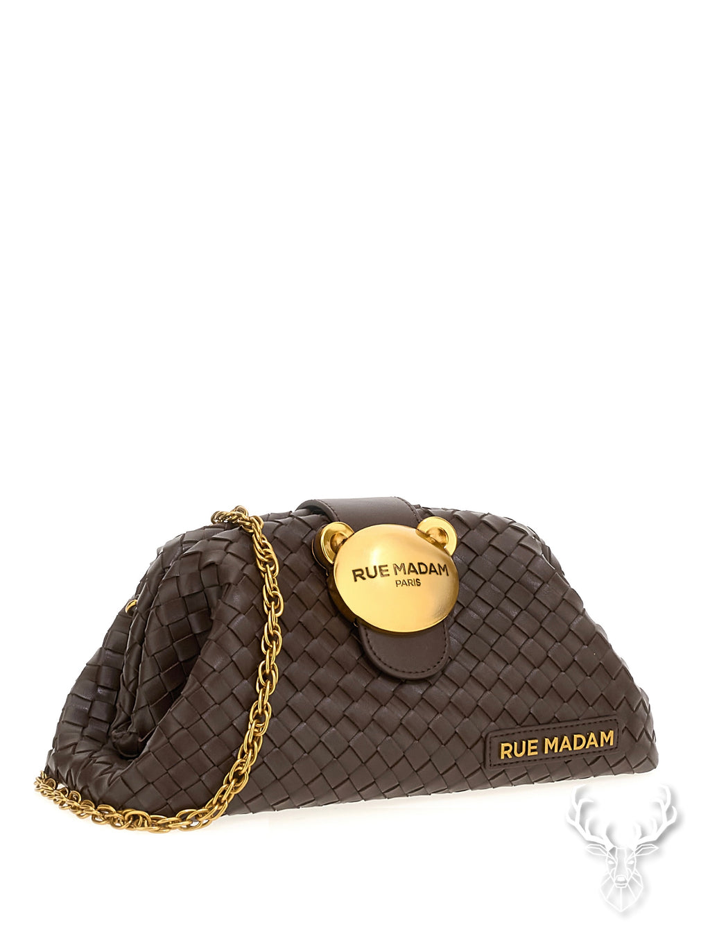 The Pouch Motif Chocolate Rue Madam Paris