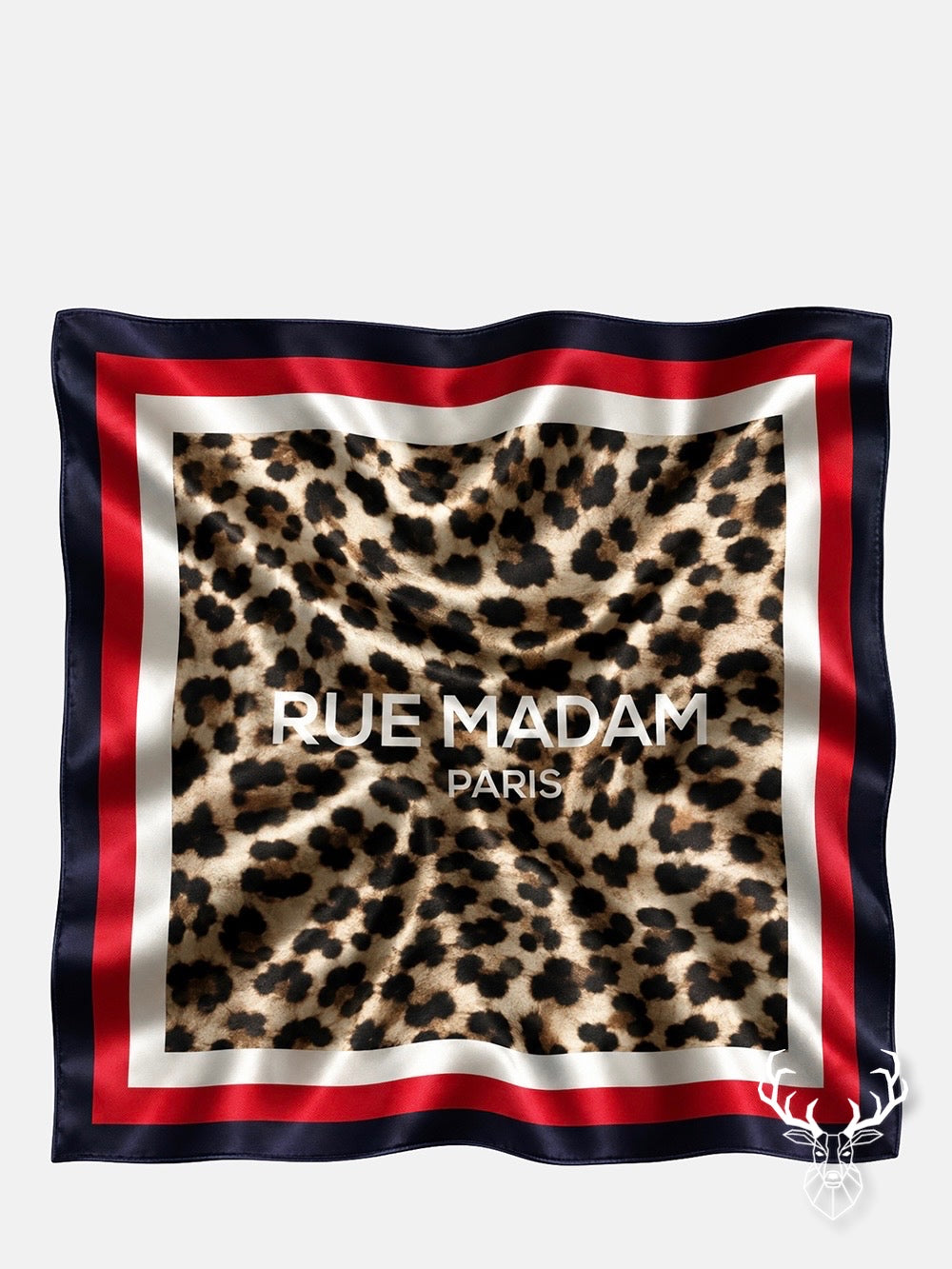 Carrè Paris FW Tricolor Leopard Rue Madam Paris
